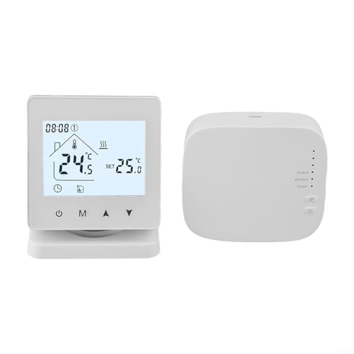 Funk-Thermostat für Gaskessel mit WLAN-Kompatibilität und Fernfunktion (kein WLAN) von GLFLOW