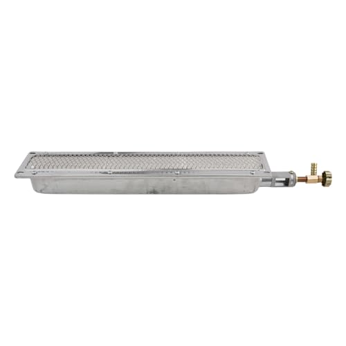 GLFLOW BBQ Infrarot-Keramik-Seitenbrenner, Gasgrill, Ersatzheizung für Outdoor-Kochen, 41 x 8 cm (41 x 8 cm) von GLFLOW