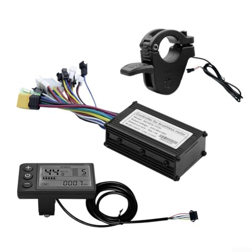 GLFLOW E-Bike Controller Kit 24V 36V 48V bürstenloser Motor 250W LCD Display mit Daumengas für Lenker GLFLOW E-Bike Controller Kit 24V 36V 48V bürstenloser Motor 250W LCD Display mit Daumengas für Lenker von GLFLOW
