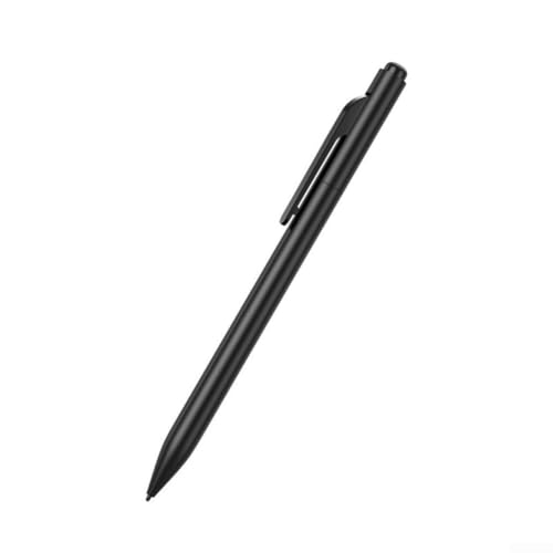 GLFLOW EMR Druckempfindlicher Eingabestift für Remarkable 2 digitale Notizblöcke mit austauschbaren 5 Spitzen, Schwarz/Weiß (Schwarz) von GLFLOW