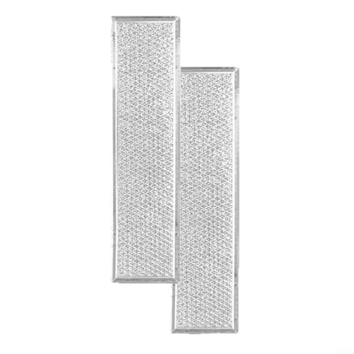 GLFLOW Fettfilter WB06X10288 Ersatz für GE Mikrowellen – 2 Stück waschbare Küchenfilter von GLFLOW