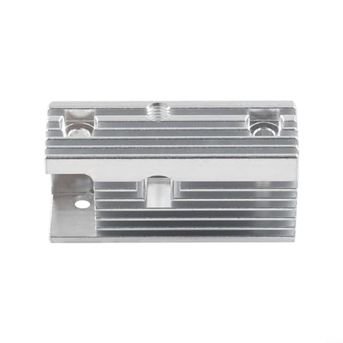 GLFLOW Für 3D-Drucker-Extruder-Kühlblock, Aluminium-Kühlkörper-Ersatzkomponente für Sprite Direct Drive System GLFLOW Für 3D-Drucker-Extruder-Kühlblock, Aluminium-Kühlkörper-Ersatzkomponente für Sprite Direct Drive System von GLFLOW