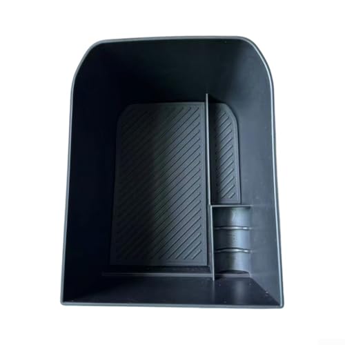 GLFLOW Für EV3 2024 Mittelkonsole Aufbewahrungsbox Auto Armlehne Innenraum Organizer Container Schwarz ABS von GLFLOW