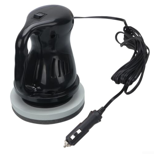 GLFLOW Handheld-Autopoliermaschine, 12 V, tragbares Wachs-Werkzeug für Autos, Motorräder, Boote von GLFLOW