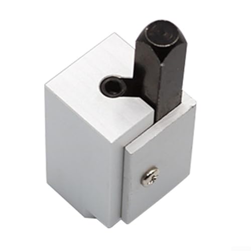 GLFLOW Holzbearbeitung rechtwinkliger Eckmeißel für quadratische Scharniermulden, Einsteck- und Türschlossinstallationen (Silber) von GLFLOW