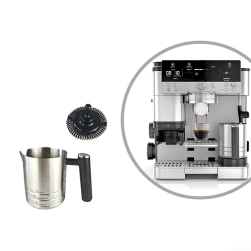 GLFLOW Milchaufschäumer mit Rührkopf, kompatibel mit ES601 und ES655 Kaffeemaschinen, Edelstahl-Ersatz-Set von GLFLOW