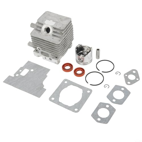 GLFLOW Rasentrimmer-Motor-Umbau-Kit Zylinderkolben-Montageringe Pin Ersatzteile für FS85 FS85R FS85T FS85RX von GLFLOW