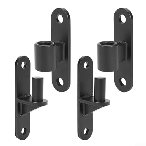 GLFLOW Robuste 304 Edelstahl-Torscharniere, Wandhalterung, rostbeständig, für Bauernhoftore, Holzzäune, Scheunentüren, Außenbereich, 2 Stück von GLFLOW
