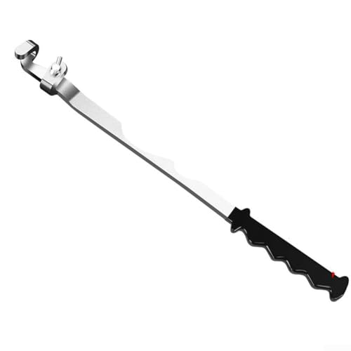 GLFLOW Schraubenschlüsselverlängerung, Werkzeugstange, 500 mm, Drehmomentadapter, Verlängerungsschlüssel für zusätzliche Hebelwirkung und Reichweite (schwarz) von GLFLOW
