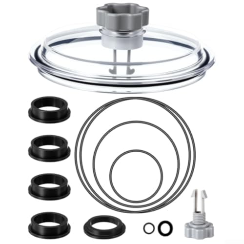 GLFLOW Schwimmbad-Sandfilterpumpe Laubfangabdeckung SF80110-1, O-Ring-Dichtungs-Ersatz-Kit für 30,5 cm für Sandfilterpumpenwartung von GLFLOW