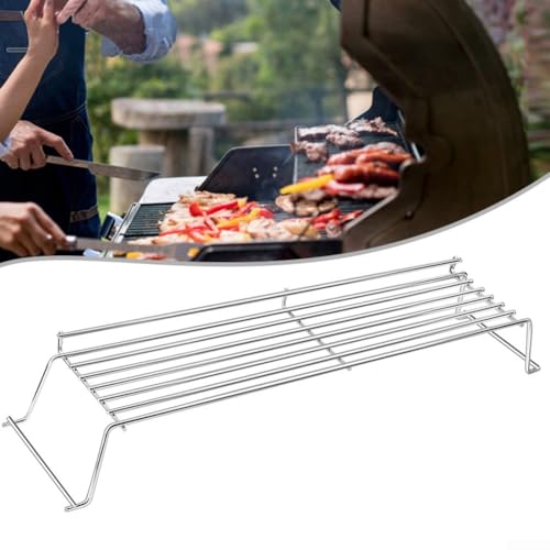 GLFLOW Warmhalterost aus Edelstahl passend für Weber Q300 Q320 Q3000 Q3200 für Spirit II Gasgrill, Outdoor-Grillzubehör für Wärmespeicherung GLFLOW Warmhalterost aus Edelstahl passend für Weber Q300 Q320 Q3000 Q3200 für Spirit II Gasgrill, Outdoor-Grillzubehör für Wärmespeicherung von GLFLOW