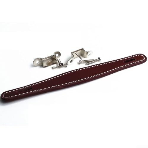 Gitarren-Instrumenten-Ersatzgriffe aus starken Materialien, inklusive Montageset (braun) von GLFLOW