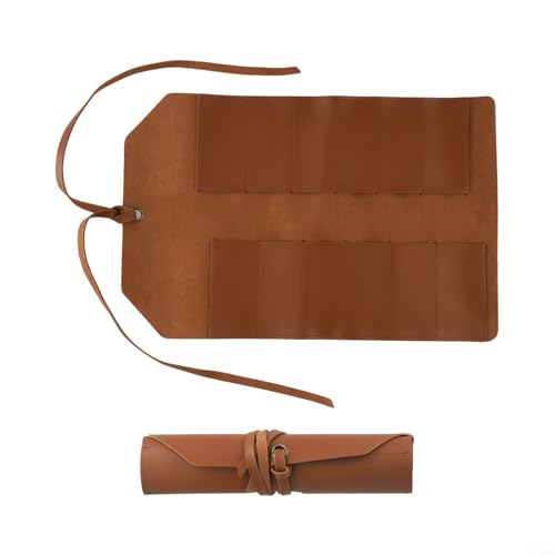 Kompakte Werkzeugaufbewahrung, Rolltasche, stilvolle Art, Ihre Handwerkzeuge zu organisieren (braun) von GLFLOW