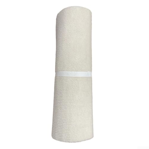 Kratzschutzmatte für Katzen, leicht anpassbare Größe, selbst für sichere Platzierung an Wänden oder Möbeln (weiß) von GLFLOW