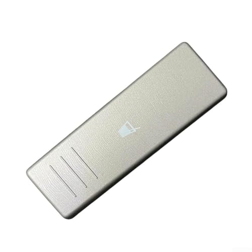 Meter-Becherhalter-Abdeckung 6Q0858602 passend für Polo für GTI für MK4, mit ABS-Konstruktion für Haltbarkeit und Ersatz-Montage-Kompatibilität (Silber) von GLFLOW