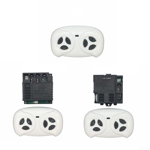Mühelose Bedienung mit JRRX12V6V Elektroauto-Fernbedienung & Empfänger-Set (JR-RX-12V A) von GLFLOW