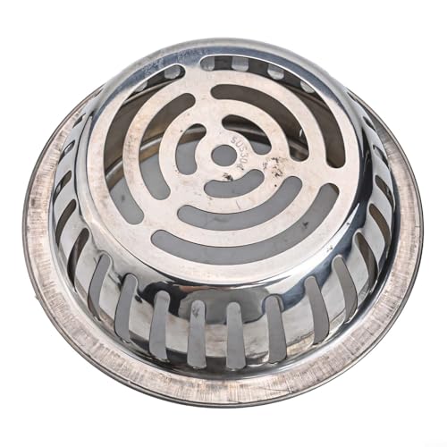 Premium 304 Edelstahl Dachbodenablauf mit Anti-Verstopfungs-Funktionen für mühelose Reinigung (160 mm) von GLFLOW