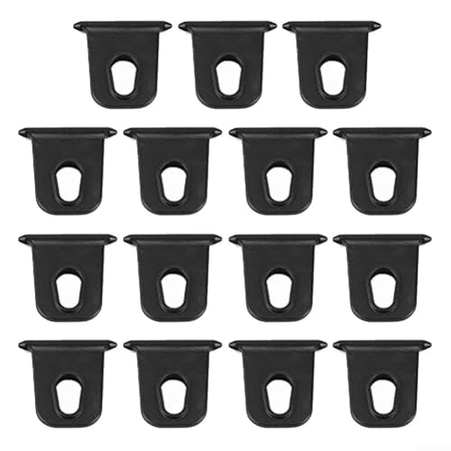 Robuste Markisenhaken für Wohnmobil, leichtes und tragbares Design für Camping-Enthusiasten (15 schwarz) von GLFLOW