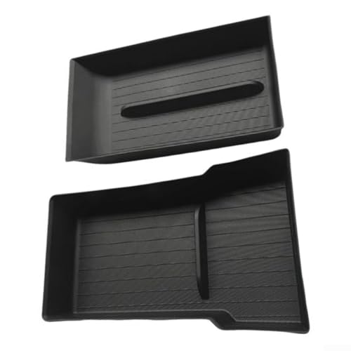 Set mit 2 Kunststoff-Organizer-Tabletts Ersatz für Tesla für Modell Y 2025 Armlehne unten Aufbewahrungsbox Set mit 2 Kunststoff-Organizer-Tabletts Ersatz für Tesla für Modell Y 2025 Armlehne unten Aufbewahrungsbox von GLFLOW