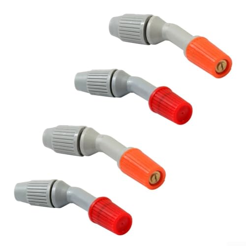 Set mit 4 verstellbaren Sprühdüsen für Gartenschlauch-Bewässerungssysteme mit Wasserdurchflussmöglichkeiten für effektive Wartung im Freien Set mit 4 verstellbaren Sprühdüsen für Gartenschlauch-Bewässerungssysteme mit Wasserdurchflussmöglichkeiten für effektive Wartung im Freien von GLFLOW