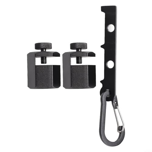 Stabiles Treppenlehre Sechskant-Flachwerkzeug für Sparren-Layouts, mit Aluminiumlegierung und sicherem Griff (schwarz) von GLFLOW