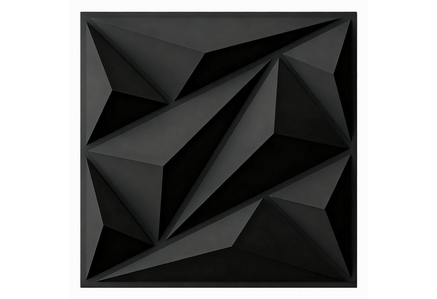 GLIESE 3D Wandpaneel 10 Stück 3D Paneele PVC Kunststoffpaneele 50 x 50 cm, BxL: 50x50 cm GLIESE 3D Wandpaneel 10 Stück 3D Paneele PVC Kunststoffpaneele 50 x 50 cm, BxL: 50x50 cm von GLIESE