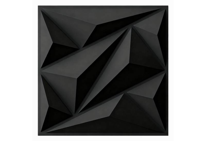 GLIESE 3D Wandpaneel 10 Stück 3D Paneele PVC Kunststoffpaneele 50 x 50 cm, BxL: 50x50 cm GLIESE 3D Wandpaneel 10 Stück 3D Paneele PVC Kunststoffpaneele 50 x 50 cm, BxL: 50x50 cm von GLIESE