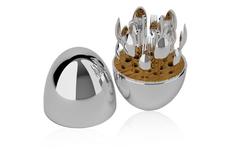 GLIESE Besteck-Set 24-teiliges Edelstahl-Tafelbesteck-Set Für 6 Personen (24-tlg), 6 Personen, Edelstahl von GLIESE