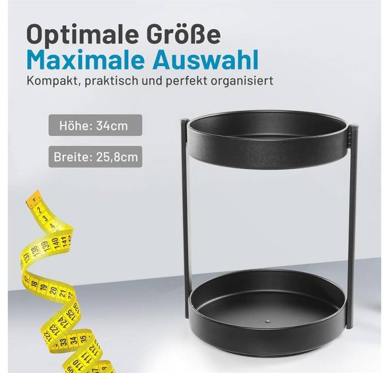 GLIESE Gewürzregal ein Großes Küchenregal aus Edelstahl um 360° Drehbar GLIESE Gewürzregal ein Großes Küchenregal aus Edelstahl um 360° Drehbar von GLIESE