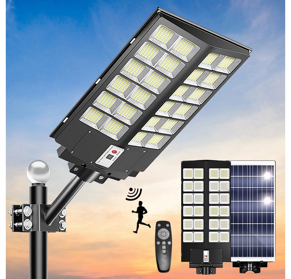GLIESE LED Außen-Wandleuchte Solarlampen Wahlweise Mast oder Wandmontage für Parkplätze Gärten Wege von GLIESE