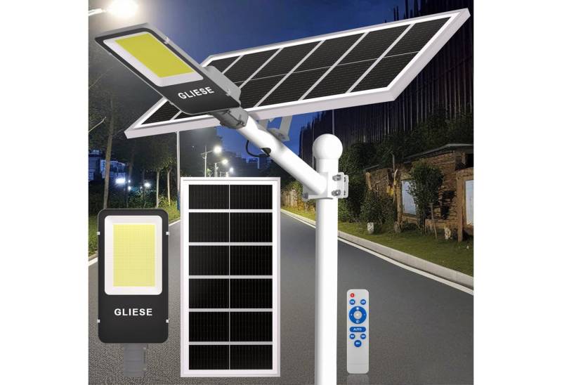 GLIESE LED Außen-Wandleuchte Solarlampen mit Daemmerungssensor Bewegungssensor für Ihren Hof Gehweg von GLIESE