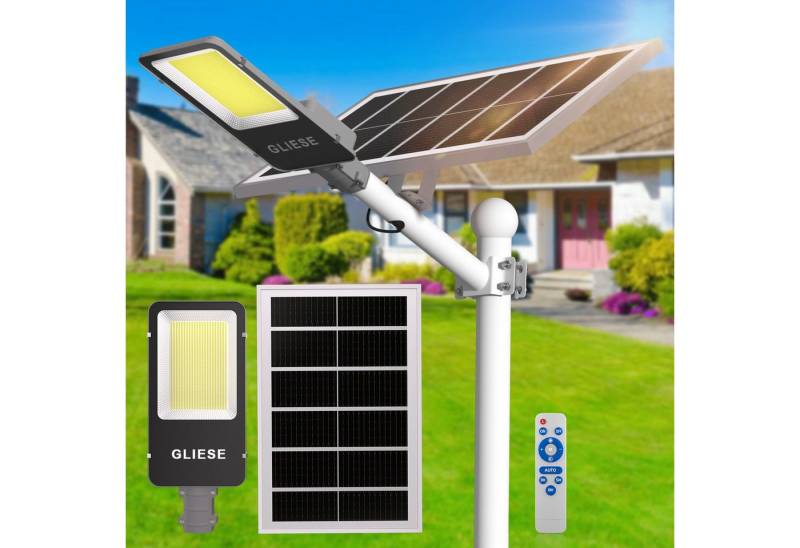 GLIESE LED Außen-Wandleuchte Solarlampen mit Daemmerungssensor Bewegungssensor für Ihren Hof Gehweg von GLIESE