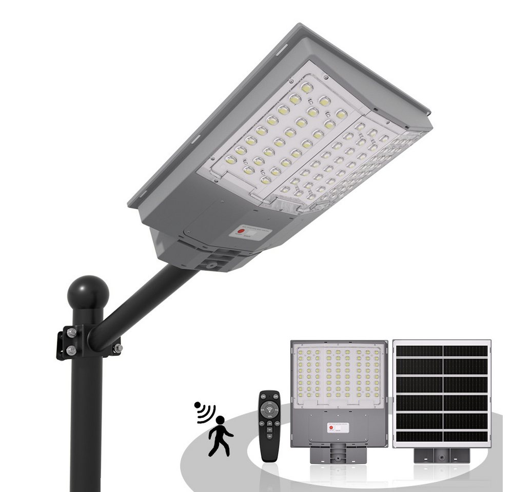 GLIESE LED Solarleuchte LED Straßenlampe mit Daemmerungssensor, mit Fernbedienung, 1000W, LED, Tageslichtweiß, Wasserdicht IP65 für Außen GLIESE LED Solarleuchte LED Straßenlampe mit Daemmerungssensor, mit Fernbedienung, 1000W, LED, Tageslichtweiß, Wasserdicht IP65 für Außen von GLIESE