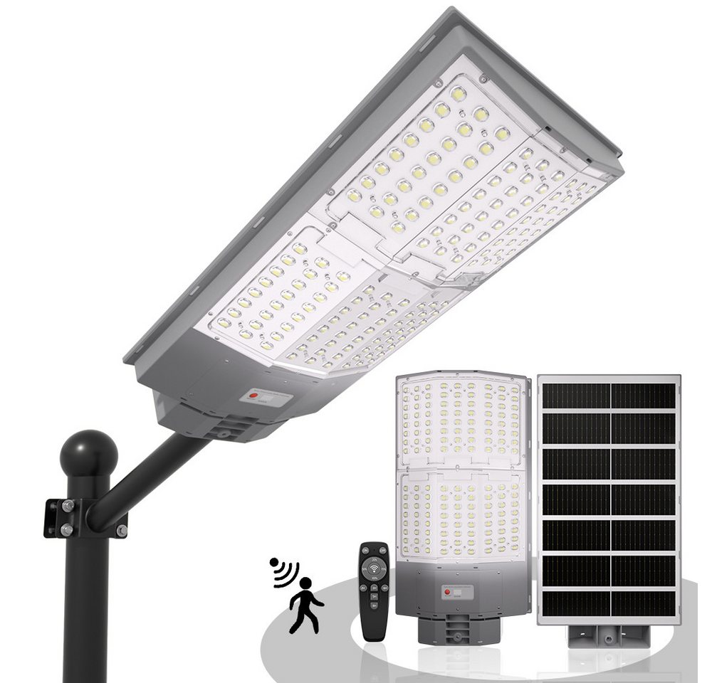 GLIESE LED Solarleuchte LED Straßenlampe mit Daemmerungssensor, mit Fernbedienung, 2000W, LED, Tageslichtweiß, Wasserdicht IP65 für Außen GLIESE LED Solarleuchte LED Straßenlampe mit Daemmerungssensor, mit Fernbedienung, 2000W, LED, Tageslichtweiß, Wasserdicht IP65 für Außen von GLIESE