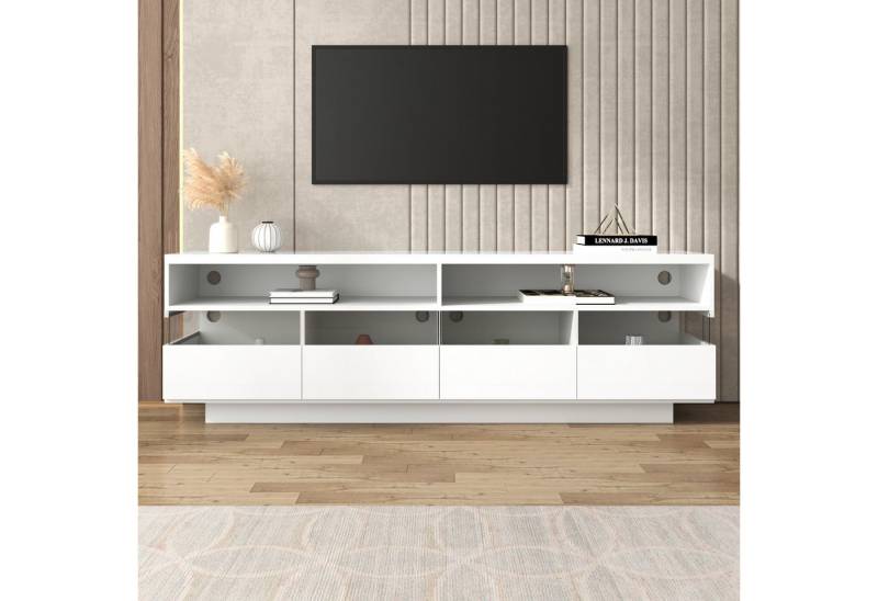 GLIESE Lowboard TV-Schrank, lowboard mit LED-Beleuchtung von GLIESE