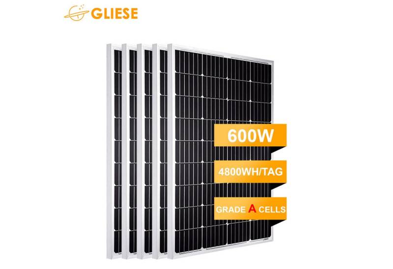 GLIESE Solarmodul 240W 480W 600W Soalrpanel 12 V für Balkonkraftwerke Wohnmobile Dach, Monokristallines GLIESE Solarmodul 240W 480W 600W Soalrpanel 12 V für Balkonkraftwerke Wohnmobile Dach, Monokristallines von GLIESE