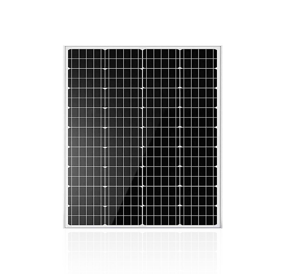 GLIESE Solarmodul Solarpanel 12V 120W für Balkonkraftwerk Wohnmobile Off-Grid-Systeme, Monokristallin, (1-St., Solarmodule), Kaskadierbar in Strings parallel/seriell von GLIESE