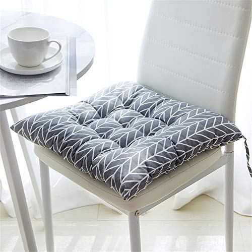 GLITZFAS Sitzkissen 4er-Set Kissen Stuhlkissen Auflage Sitzauflage 40x40 cm, Gartenstuhlkissen, Sitzauflage Garten, Balkon Terrasse (I,Quadrat) von GLITZFAS