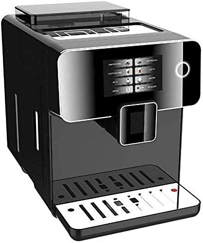 GLJTUO Vollautomatische Kaffeemaschine Haushaltsgeräte 19 Bar Commel LCD Espresso & Grinder Dual Touch Screen Und Weiß von GLJTUO