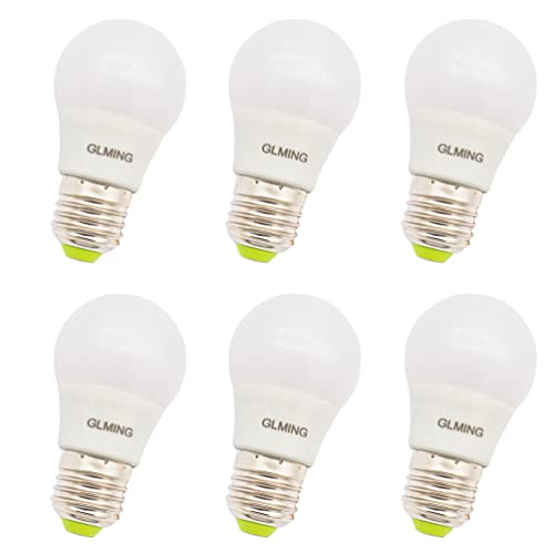 GLMING E27 3Watt 6-5730SMD LED Keramik Glühbirne AC12V DC12-24V 30W Glühlampe Ersatz Home Lighting Warmweiß Packung mit 6 von GLMING