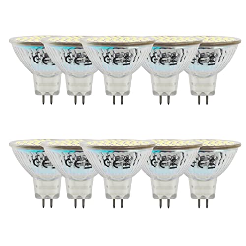 GLMING MR16 GU5.3 48-2835SMD LED-Leuchtmittel 3W Ersetzen Sie 30W 35W Halogenlampe G5.3Bi-Pin-Sockel Lampe Spot AC12V DC12-24V Tageslicht Weiß10 Stück GLMING MR16 GU5.3 48-2835SMD LED-Leuchtmittel 3W Ersetzen Sie 30W 35W Halogenlampe G5.3Bi-Pin-Sockel Lampe Spot AC12V DC12-24V Tageslicht Weiß10 Stück von GLMING