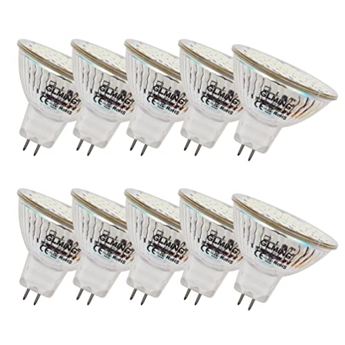 GLMING MR16 GU5.3 48-2835SMD LED-Leuchtmittel 3W Ersetzen Sie 30W 35W Halogenlampe G5.3Bi-Pin-Sockel Lampe Spot AC12V DC12-24V Weiß 10 Stück GLMING MR16 GU5.3 48-2835SMD LED-Leuchtmittel 3W Ersetzen Sie 30W 35W Halogenlampe G5.3Bi-Pin-Sockel Lampe Spot AC12V DC12-24V Weiß 10 Stück von GLMING
