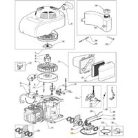 Kraftstoffschlauch Motor Modelle 483R SV200 ORIGINAL STIGA 118550340/0 von GLOBAL GARDEN PRODUCT