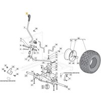 Global Garden Product - Schalthebelknauf original stiga Rasentraktor 1330m 325394532/0 von GLOBAL GARDEN PRODUCT