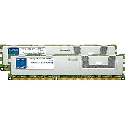 16 GB (2 x 8 GB) DRAM DIMM Memory RAM KIT für Cisco UCS B440 M1/C460 M1 Server (a02-m316gb3–2) von GLOBAL MEMORY