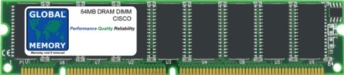 64 MB DRAM DIMM Memory RAM KIT für Cisco 7500 Series ROUTERN Route Switch Processor 4 (mem-rsp4–64 M) von GLOBAL MEMORY