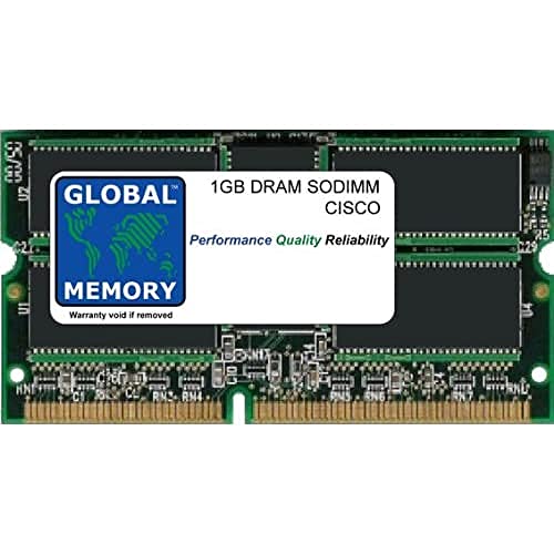 GLOBAL MEMORY 1 GB DRAM SODIMM ARBEITSSPEICHER FÜR Cisco Catalyst 6500 Series SWITCHES Supervisor Engine & Route Switch Prozessor (mem-s3–1 GB) von GLOBAL MEMORY