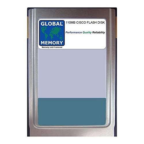 GLOBAL MEMORY 128 MB Flash Card Speicher für Cisco 7500 Series ROUTERN Route Switch Processor 4 + (mem-rsp4-fld128 m) von GLOBAL MEMORY