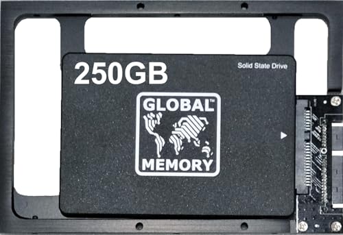 GLOBAL MEMORY 256 GB 7 mm 3,5 Zoll SATA 3 Solid State Drive (SSD) für IMAC (2010–2011) von GLOBAL MEMORY