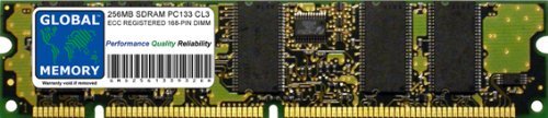 GLOBAL MEMORY 256 MB PC133 133 MHz SDRAM ECC Registered DIMM (RDIMM) Arbeitsspeicher für Servers/WORKSTATIONS/MAINBOARDS von GLOBAL MEMORY